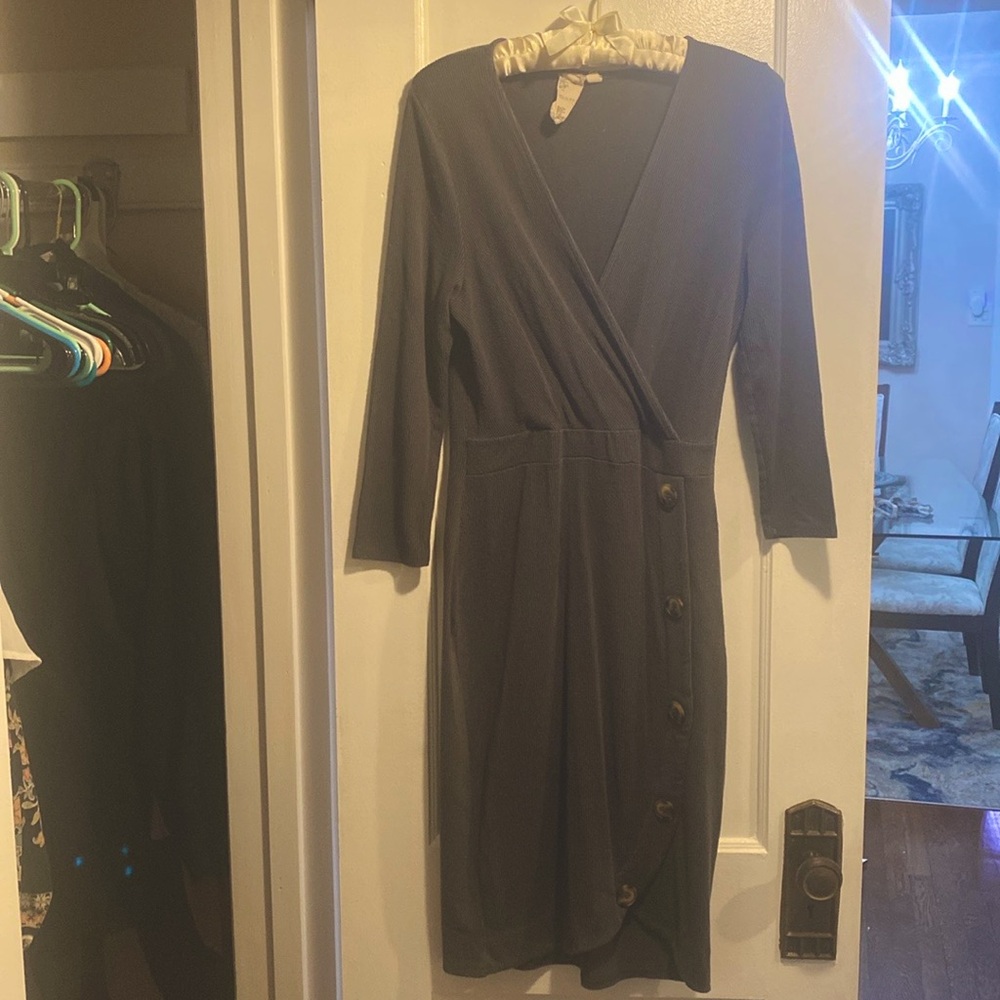 Blu Pepper Long Sleeved Dress